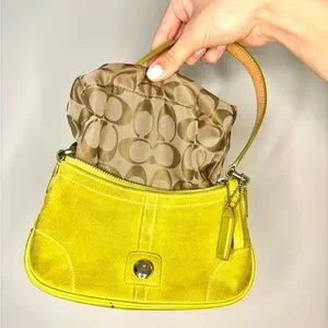 バッグ Vintage Coach Baguette Small Bag Lime Coach Vintage Baguette Small Bag Green | eBay